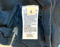 Image 7 of 45 rpm indigo dyed henley shirt, made in Japan, size 3 (M)