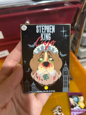 Image of SET of Stephen king dis ney pins