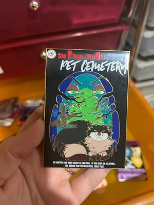 Image of SET of Stephen king dis ney pins