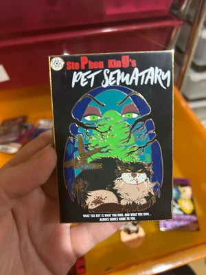 Image of SET of Stephen king dis ney pins