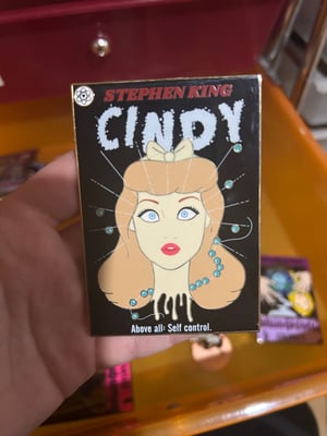 Image of SET of Stephen king dis ney pins