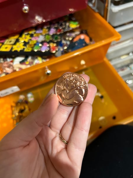 Image of Louis penny pin
