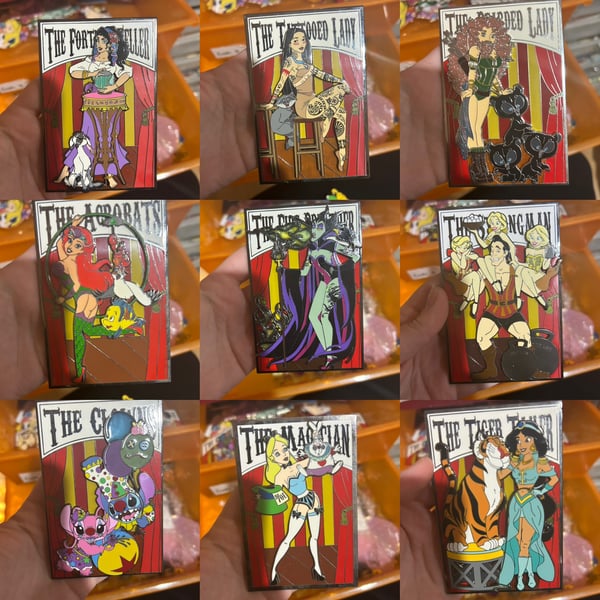 Image of Circus pins set 