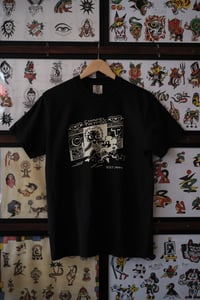 Image 3 of CHAPEL TATTOO BETTY BOOP SHOP FRONT  - EST 1994 TEE IN BLACK