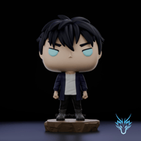 Image 1 of SUNG JIN WOO SOLO LEVELING CUSTOM FUNKO POP