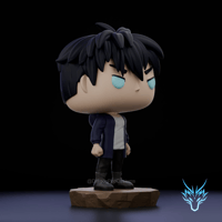 Image 2 of SUNG JIN WOO SOLO LEVELING CUSTOM FUNKO POP
