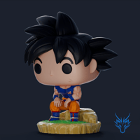 Image 2 of GOKU (DRAGON BALL Z END) DRAGON BALL Z CUSTOM FUNKO POP