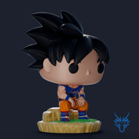 Image 3 of GOKU (DRAGON BALL Z END) DRAGON BALL Z CUSTOM FUNKO POP