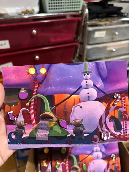Image of Xmas purple