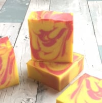 Image 2 of Handmade Pink Lemonade Soap Bar