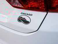 Image 1 of Chicago Bean Car Decal(1 or 2 pack)