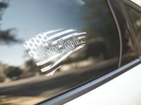 Image 1 of We The people Car Decal(1 or 2 Pack). 