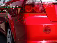 Image 1 of A**Hole Car Decal(1 or 2 pack).