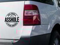 Image 2 of A**Hole Car Decal(1 or 2 pack).