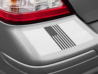 Image 2 of USA Flag Permanent Car Decal(1 or 2 Pack).
