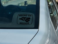 Image 2 of Hecho En Mexico Car Decals(1 or 2pack).