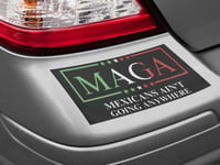 Image 3 of Mexicans Aint Going Anywhere(M.A.G.A.)Permanet Car Decal(1 or 2 pack).
