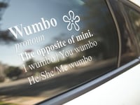 Image 3 of Wumbo(1-2 Pack) Permanent Car Decal.