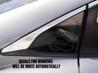 Image 3 of Chicago Bean Car Decal(1 or 2 pack)