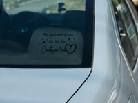 Image 3 of No Quiero Vida Car Decal(1 or 2 pack).