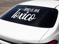 Image 4 of Amo Mi Toxico/a Permanent Vinyl Car decal(1 or 2 Pack).