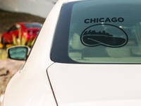Image 5 of Chicago Bean Car Decal(1 or 2 pack)
