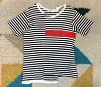 Image 1 of Yohji Yamamoto Pour Homme cotton/rayon striped shirt, size 3 (M)