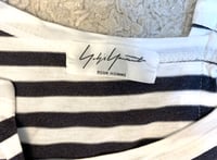 Image 3 of Yohji Yamamoto Pour Homme cotton/rayon striped shirt, size 3 (M)