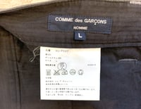 Image 4 of Comme des Garcons Homme 2012 cotton/poly work pants, size L (34”)