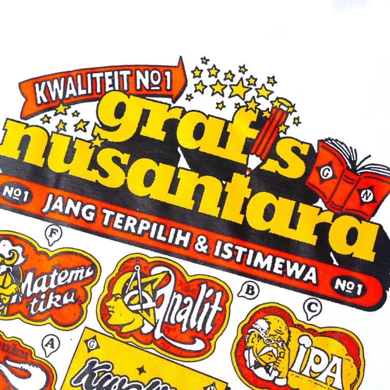 Mata Pelajaran Short Tee Image 4