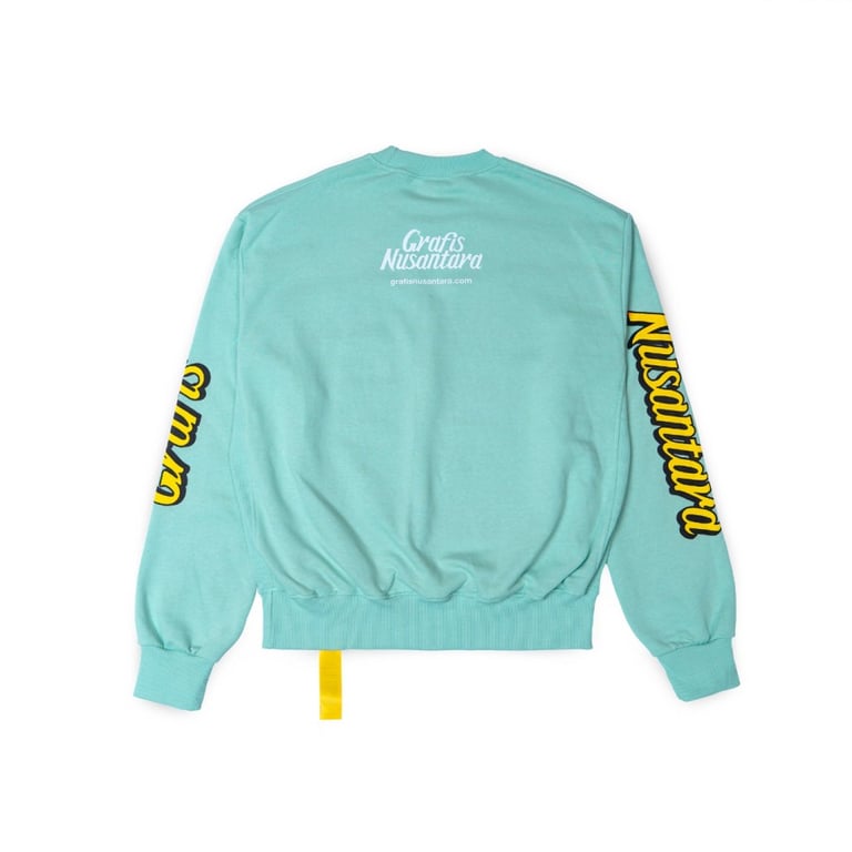 Aqua Crewneck Image 2