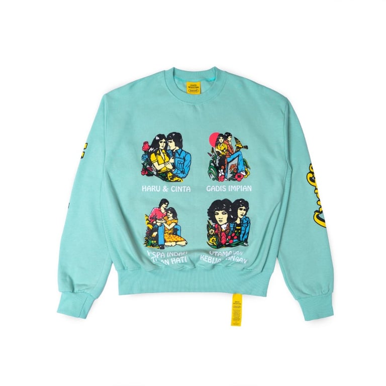 Aqua Crewneck