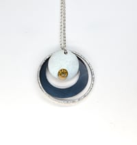 Image 1 of Citrine hoop pendant
