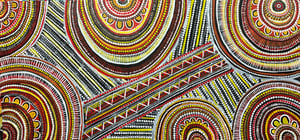 CONNECTION ETERNAL ON CANVAS (40x85")