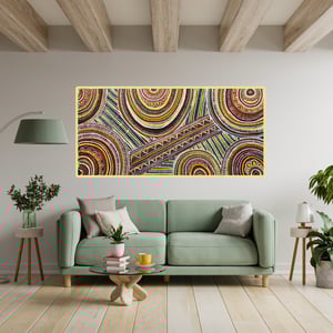 CONNECTION ETERNAL ON CANVAS (40x85")