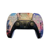 Image 1 of Custom PS5 DualSense Controller – GTA-Inspired Design (V6 Hall Sensor Upgrade!)