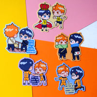 Image 1 of Kagehina best moments stickers