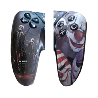 Image 2 of Custom PS5 DualSense Controller – Payday 3-Inspired Design with Pro Grip (V6 Hall Sensor Upgrade!)