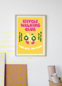 Image 3 of Bicycle Walking Club Poster