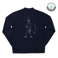 Image 1 of Mr Death Recycled Bomber Sweatshirt