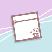 Kawaii Panda Notepad - Small