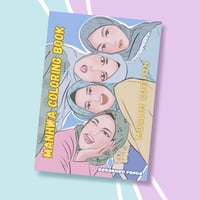 Image 1 of Manhwa Colouring Book: Muslim Edition