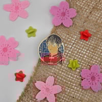 Image 1 of Martial Arts Fighter Anime Enamel Pin