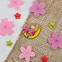 Image 1 of Sailor Moon Flower Moon Enamel Pin