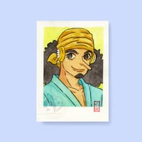 Scaredy-cat sniper pirate art print