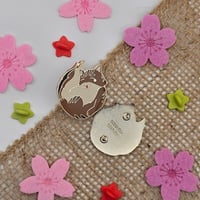 Image 2 of Original Licking Cat Pin