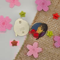 Image 2 of Martial Arts Fighter Anime Enamel Pin