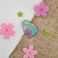 Image 3 of Original Tea-Turtle Enamel Pin