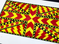 Image 3 of HiJACKED - Reworking of the Union Jack/Flag - 1/1 Test Proof - STENCIL & SPRAY PAINT Edition 