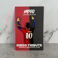 Messi Newell's Old Boys Diego Tribute PinBadge